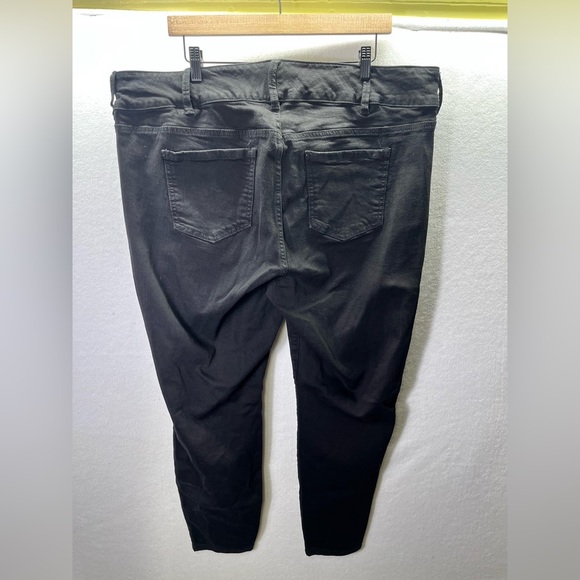 Torrid Distressed Black Jegging Jeans Womens 24W Plus size Stretch Denim 2319 - Picture 9 of 11